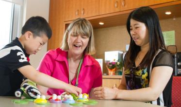 family and researcher