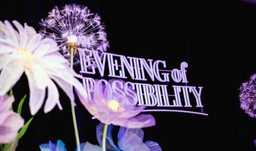 Evening of Possibility sign