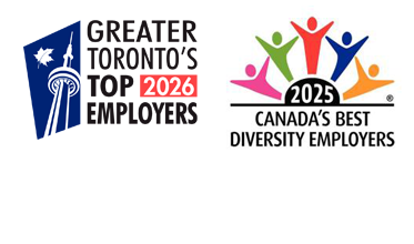 2026 Greater Toronto's Top Employers & 2025 Canada's Best Diversity Employers