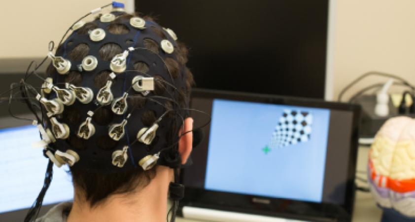 boy with brain computer interface