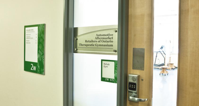 Automotive Aftermarket Retailers of Ontario Therapeutic Gymnasium