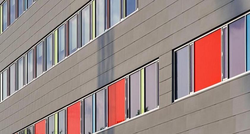 Our interesting and colourful exterior