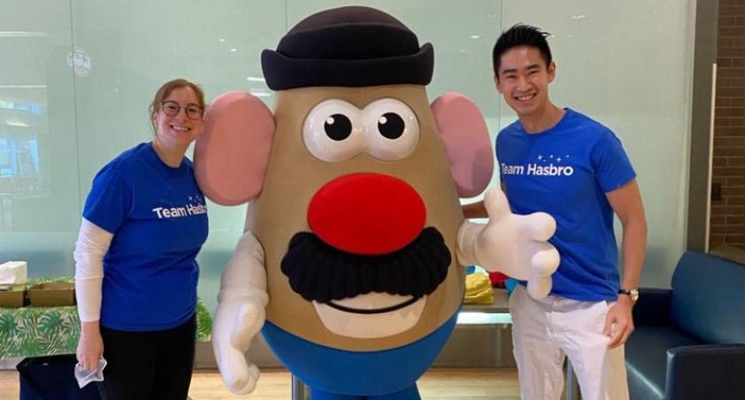 Mr. Potato Head with 2 adults