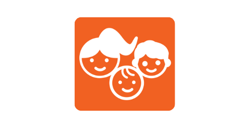 An icon with three people