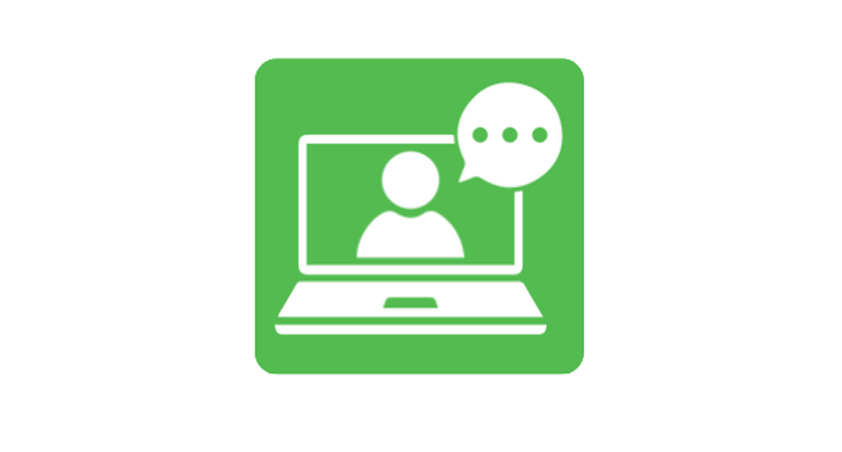 An icon of a zoom meeting