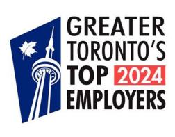 Greater Toronto’s Top Employers 2024 award