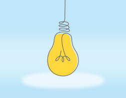 Illustration of light bulb
