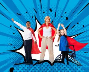 Capes for kids campaign header