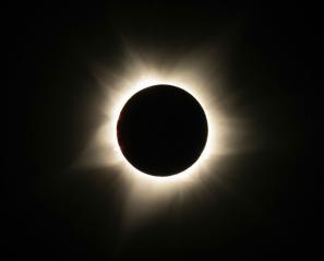 Total sun eclipse