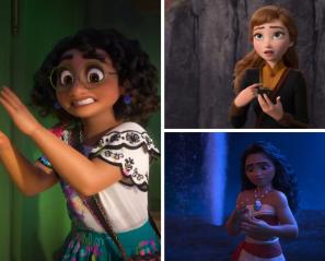 Three Disney animations where a character uses sign language
