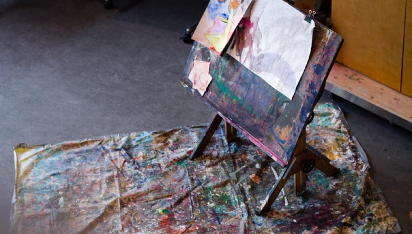 The creative arts program offers children the opportunity to express themselves creatively
