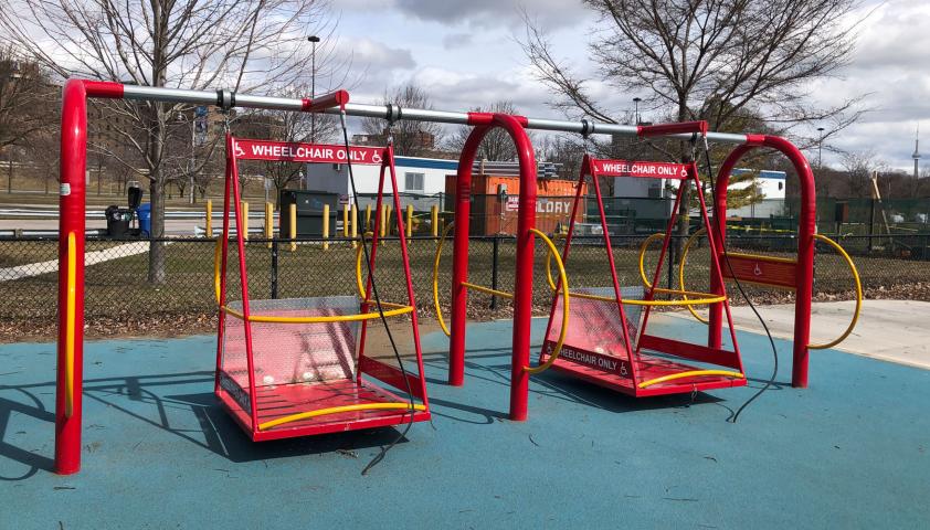 playground swings