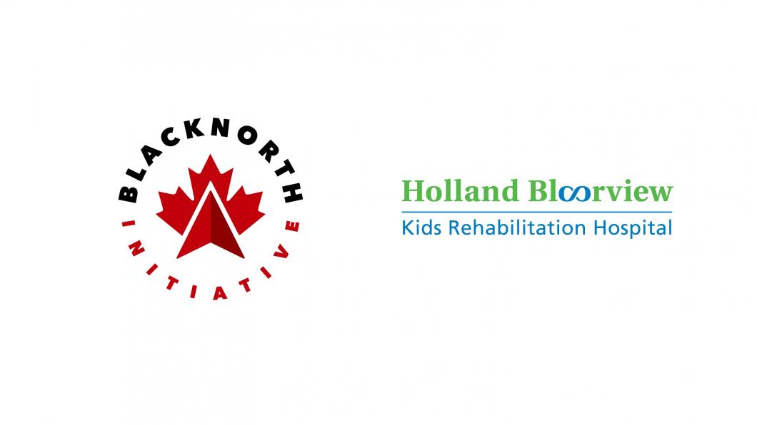 BlackNorth Initiative logo and Holland Bloorview logo